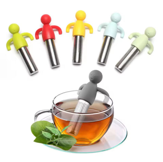Infuseur à thé « Bonhomme Relax » – Silicone alimentaire