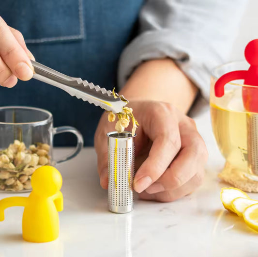 Infuseur à thé « Bonhomme Relax » – Silicone alimentaire
