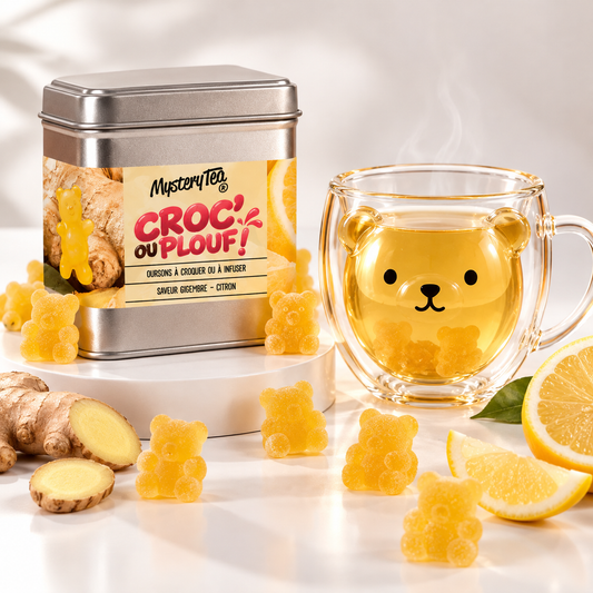 Croc’ ou Plouf ! Oursons Gingembre - Citron.