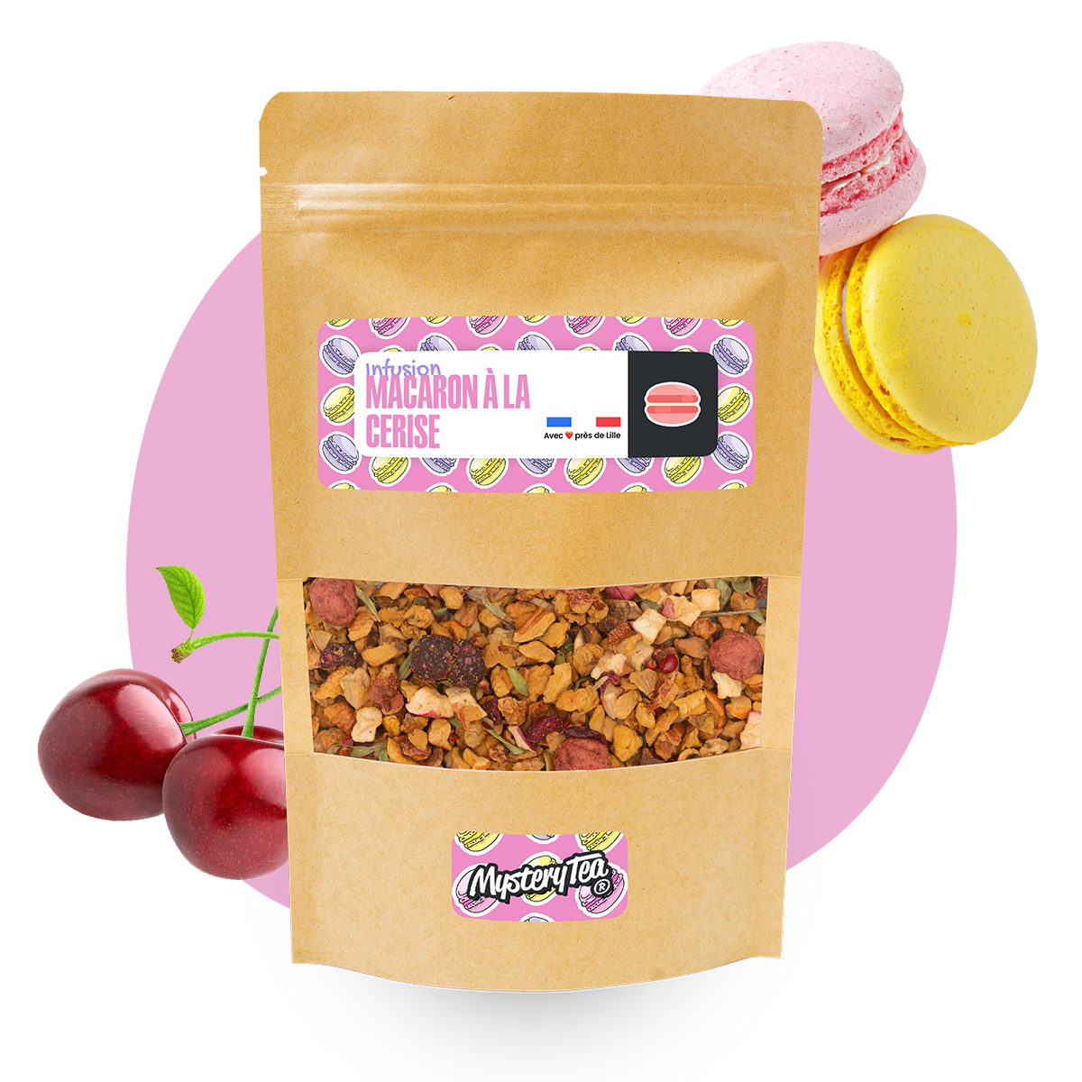 Macaron à la Cerise